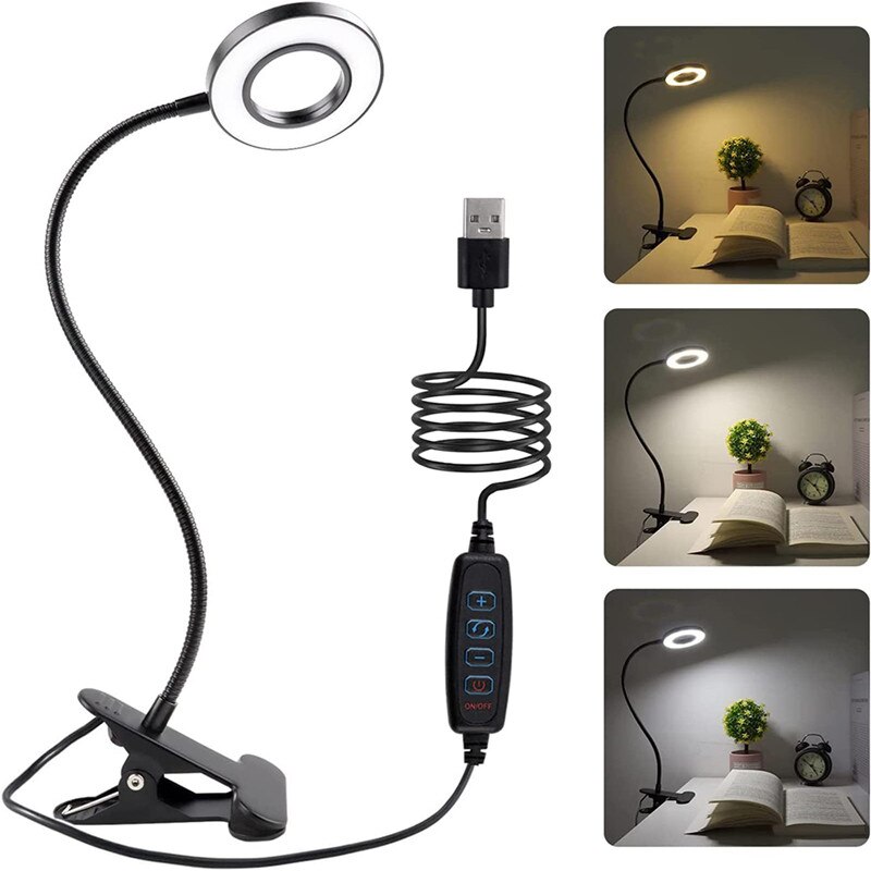 Laptop Accessories Light - 48 светодиодов Настольная лампа с зажимом