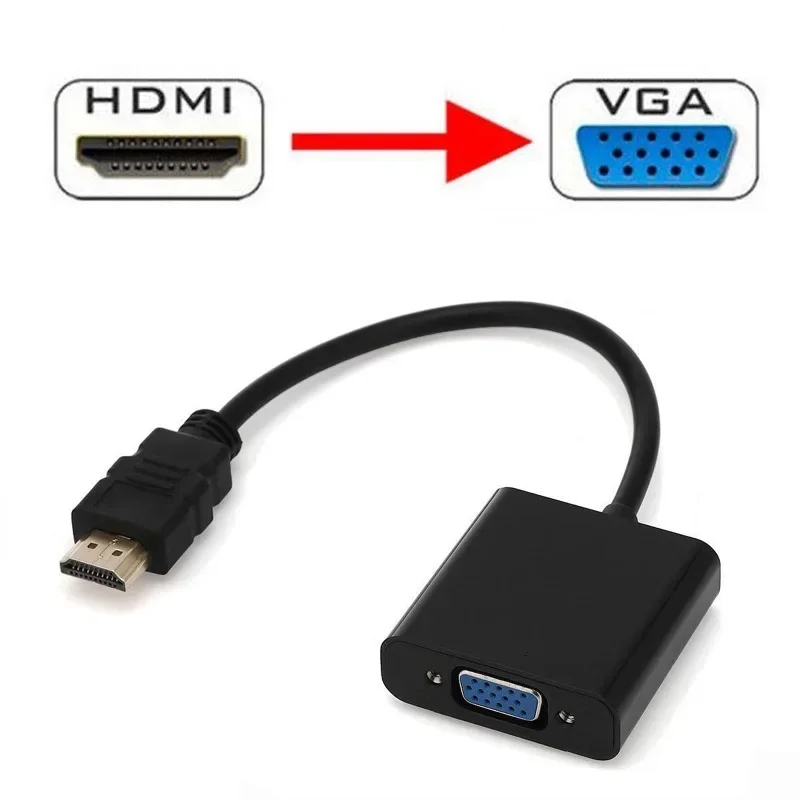 Xbox Laptop Accessories - HDMI-совместимый адаптер VGA, цифро-аналоговый преобразователь, кабель