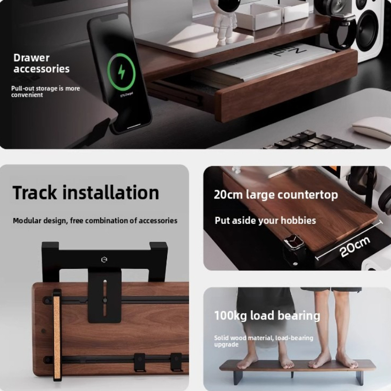 Laptop Accessories Table - Металлический органайзер Z3 Pro: модульный лоток-перегородка