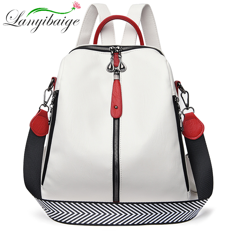 Laptop Accessories For Girls - Модный женский рюкзак из мягкой кожи,
