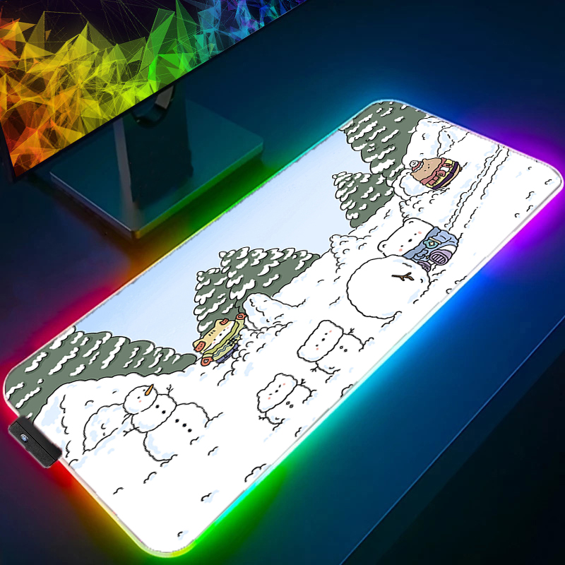 Laptop Accessories Rgb - RGB светодиодный коврик для мыши для