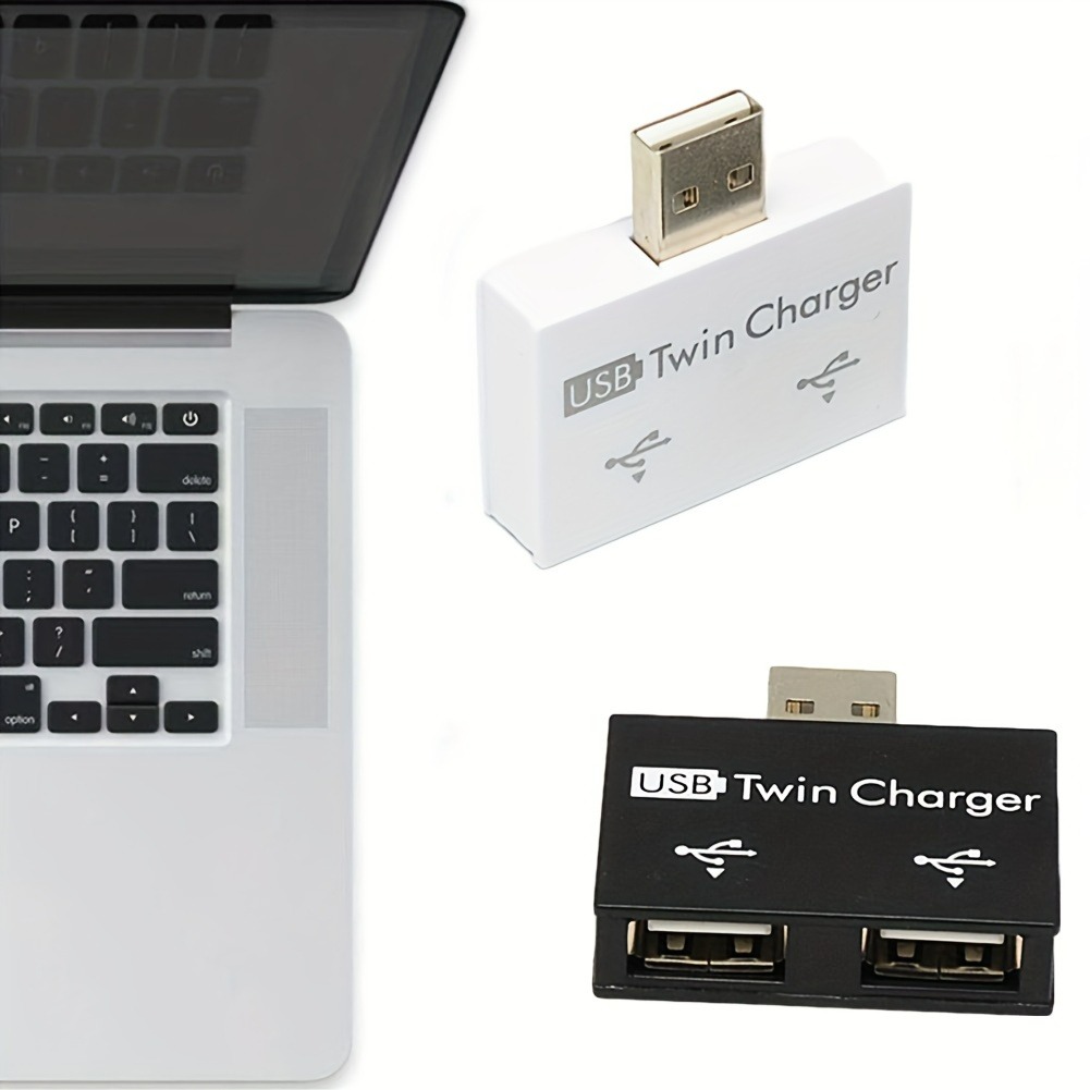Laptop Accessories Hub - Мини-USB-разветвитель 2.0 (1 вход, 2 выхода),