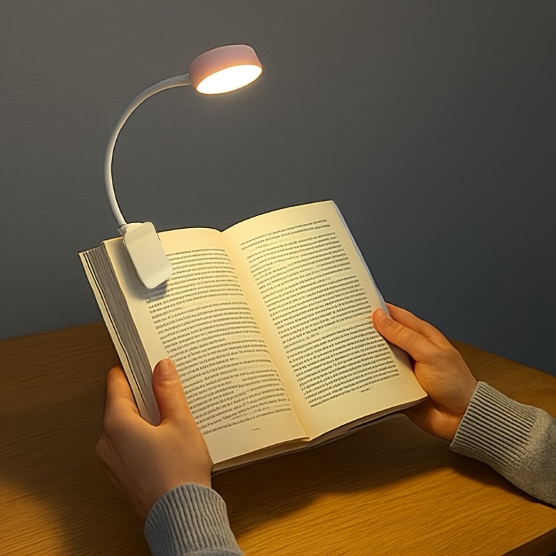 Laptop Accessories Light - Светодиодная лампа-прищепка для чтения, портативная, на