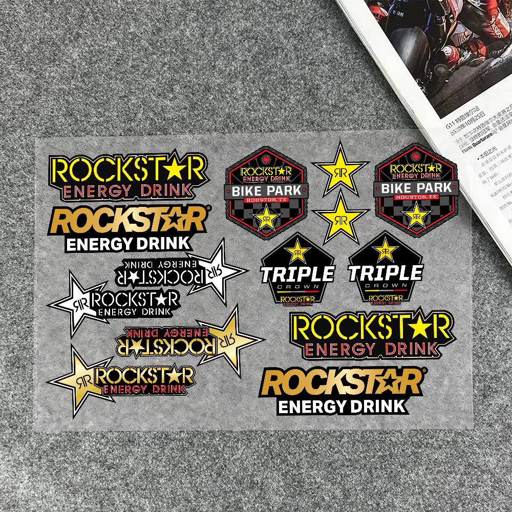 Laptop Accessories Ideas - Наклейки R-Rockstar E-Energy: виниловые стикеры для