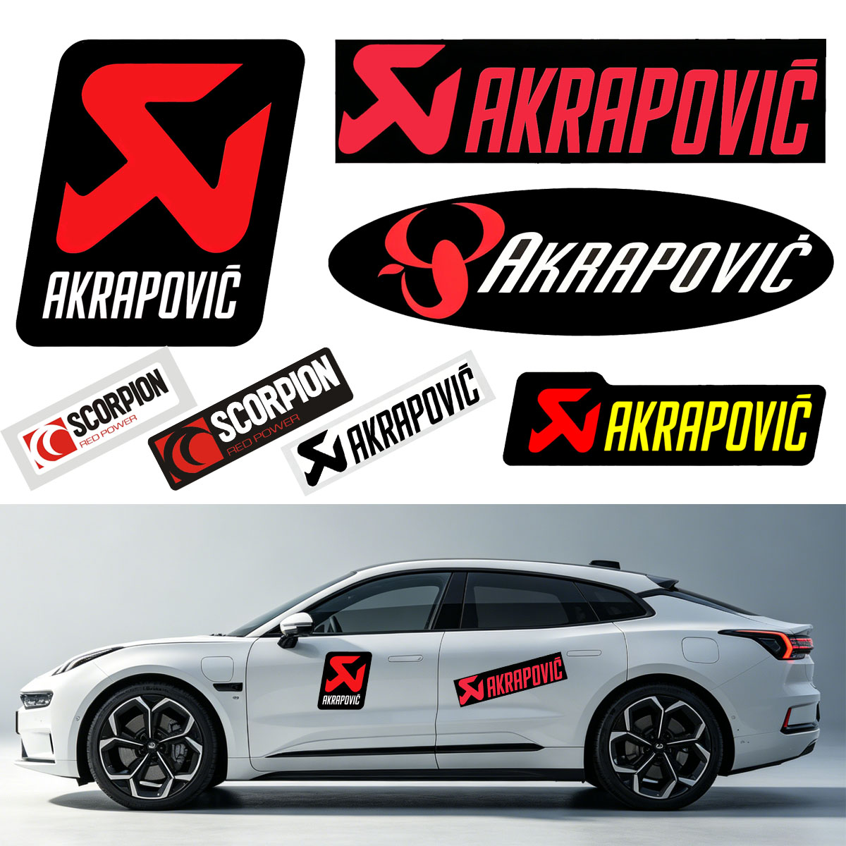 Laptop Accessories Ideas - Наклейки для тюнинга автомобилей, подходящие для