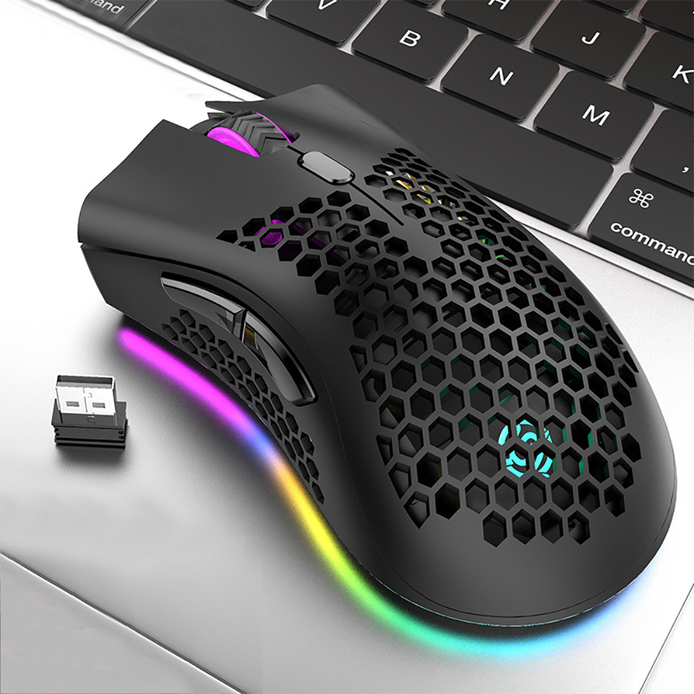 Laptop Accessories Rgb - BM600 Перезаряжаемая игровая мышь USB 2,4G