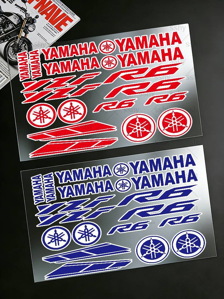 Laptop Accessories Ideas - Наклейки для YAMAHA YZF R6, виниловые