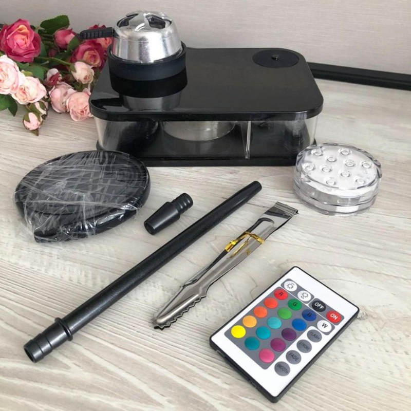 Laptop Accessories Light - Прямоугольный набор трубок для курения кальяна