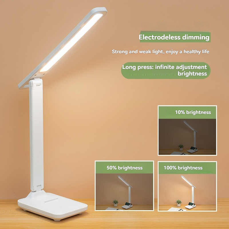 Laptop Accessories Light - Складная светодиодная настольная лампа, перезаряжаемая сенсорная