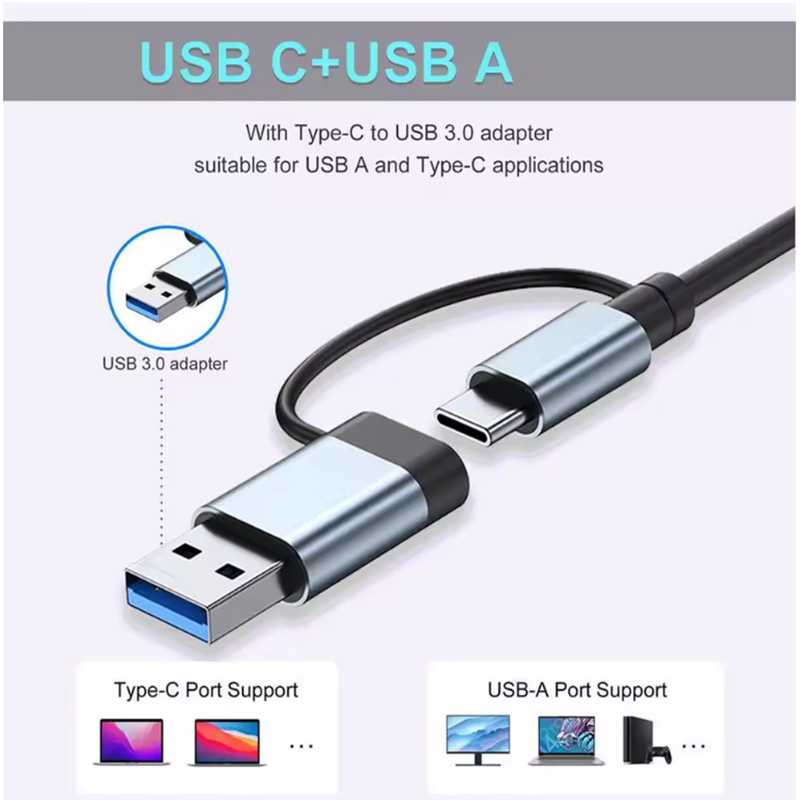 USB-концентратор на 7 портов ( – обзор и цена Laptop Accessories Hub