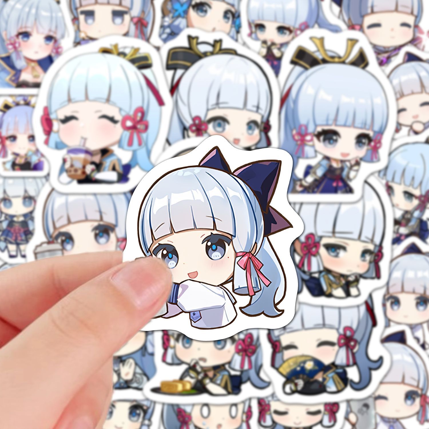 Набор наклеек Kamisato Ayaka ( – обзор и цена Laptop Accessories