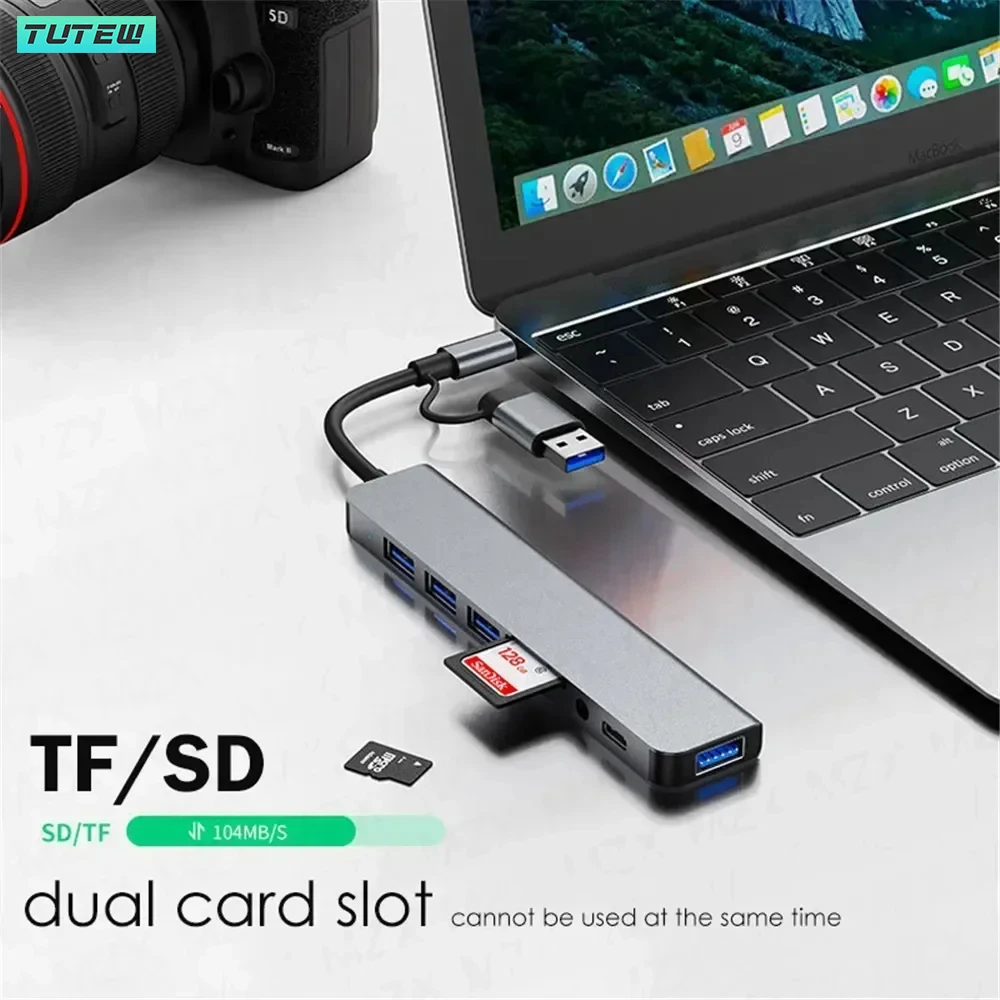 8 в 1 USB-концентратор C USB-р – обзор и цена Laptop Accessories Hub