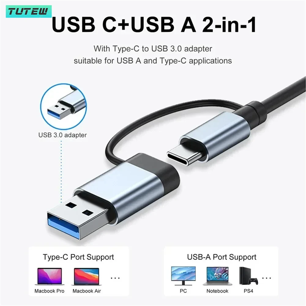 8 в 1 USB-концентратор C USB-р – обзор и цена Laptop Accessories Hub