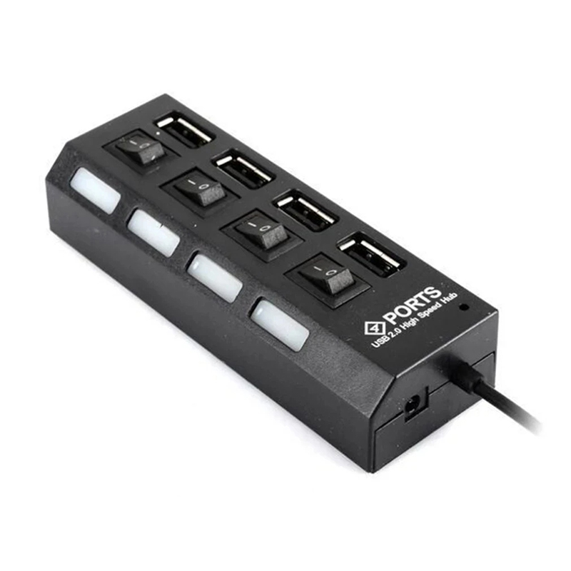 USB-хаб-разветвитель на 4 порт – обзор и цена Laptop Accessories Hub