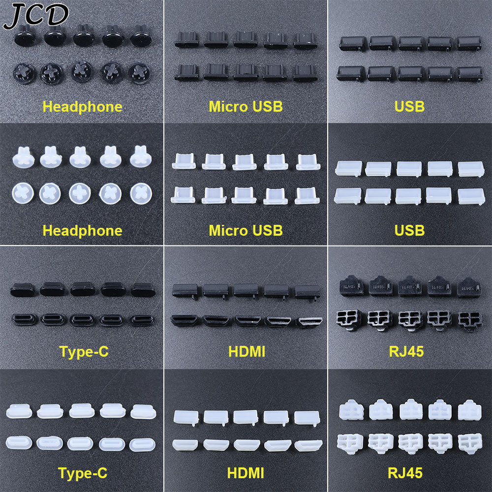 JCD 10 шт. силиконовые заглушк – обзор и цена Laptop Accessories Protector