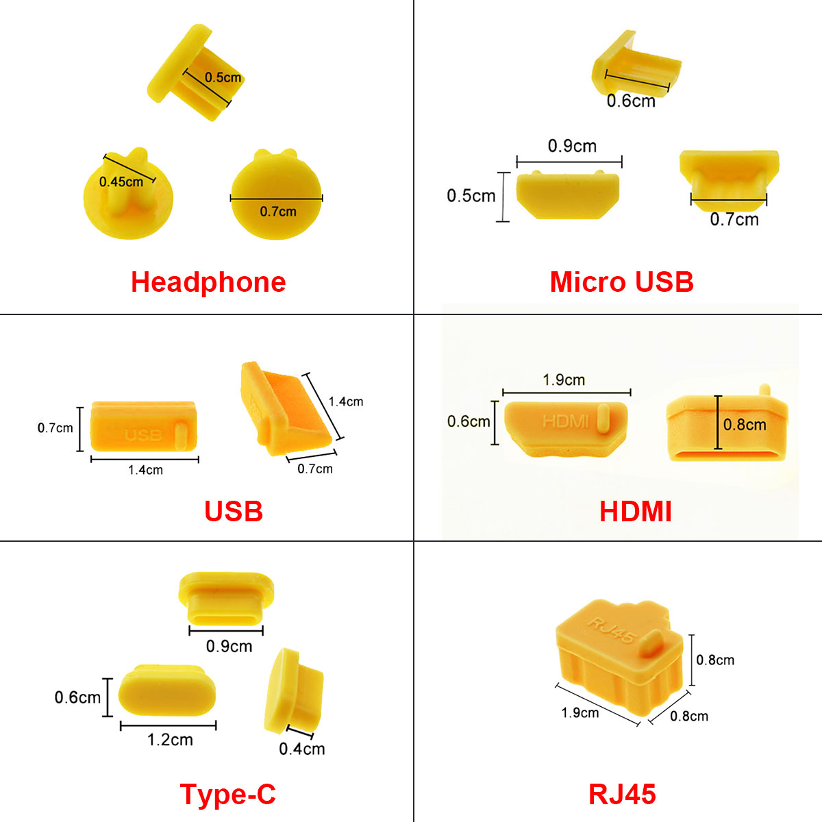 JCD 10 шт. силиконовые заглушк – обзор и цена Laptop Accessories Protector
