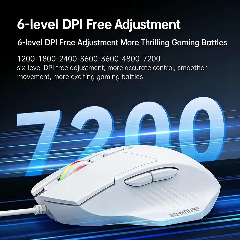 Проводная мышь KEBIDUMEI, 7200 – обзор и цена Laptop Accessories Rgb