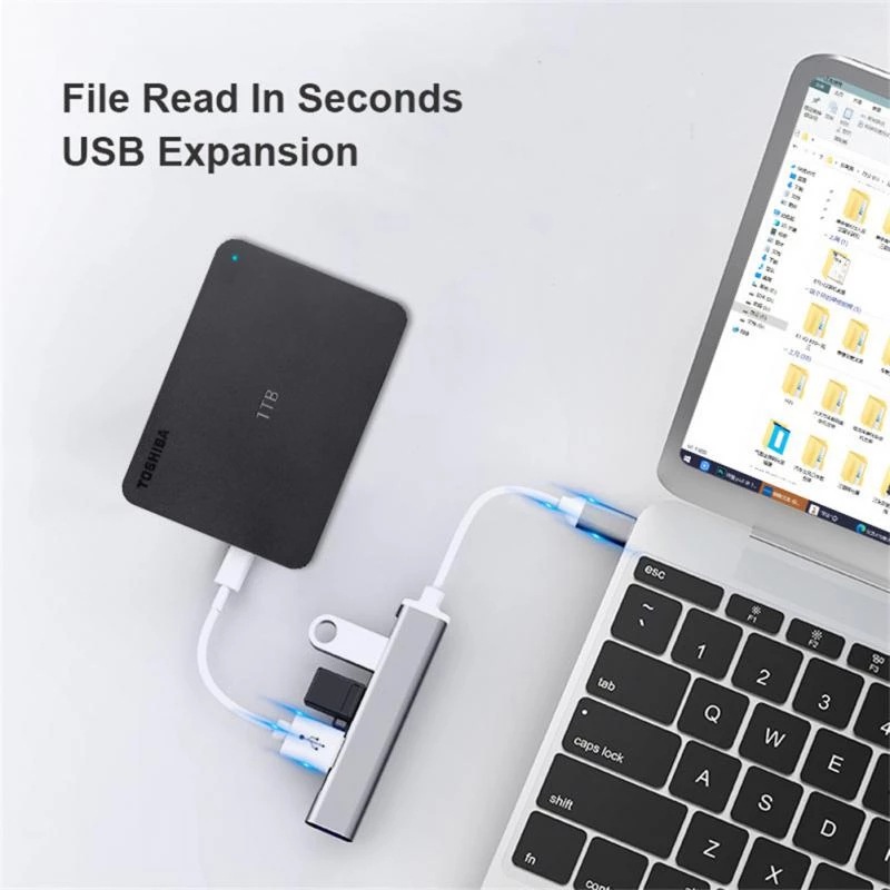 4-в-1 USB C HUB 3.0 Type C 3.0 – обзор и цена Laptop Accessories Hub