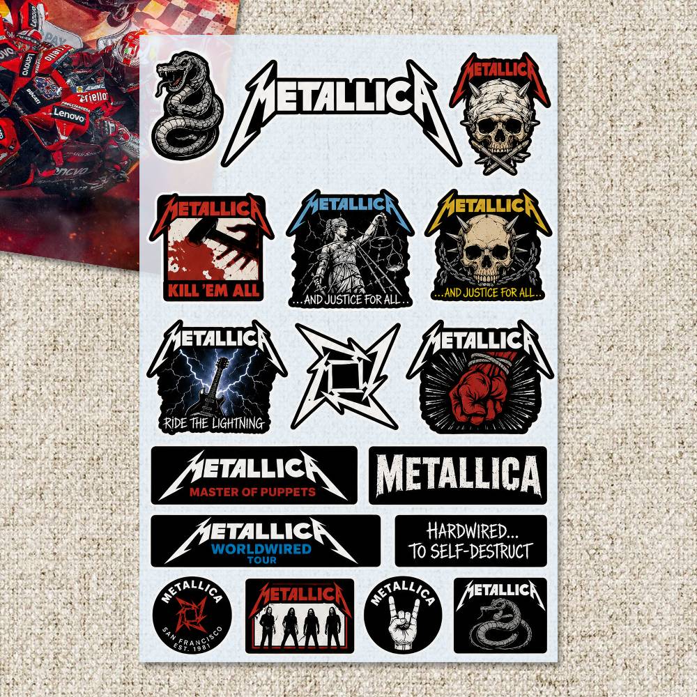 Наклейки M-Metallica: виниловы – обзор и цена Laptop Accessories Ideas