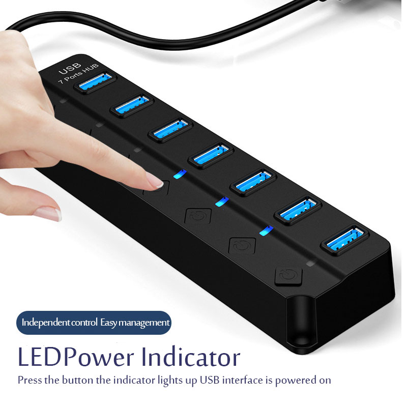 USB-адаптер питания 3.0, 4/7-п – обзор и цена Laptop Accessories Hub