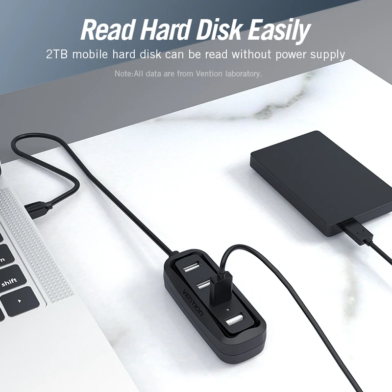 USB-концентратор Vention на 4  – обзор и цена Laptop Accessories Hub