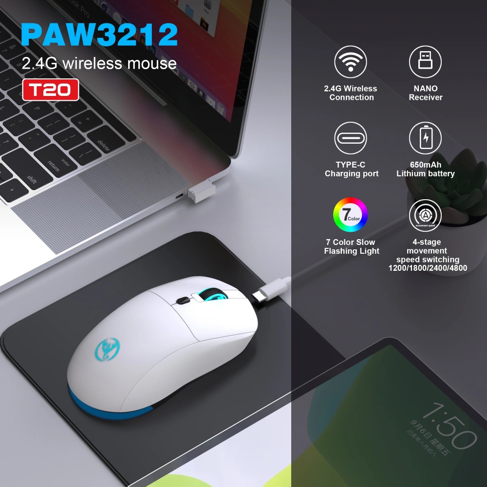 Беспроводная перезаряжаемая мы – обзор и цена Laptop Accessories Rgb
