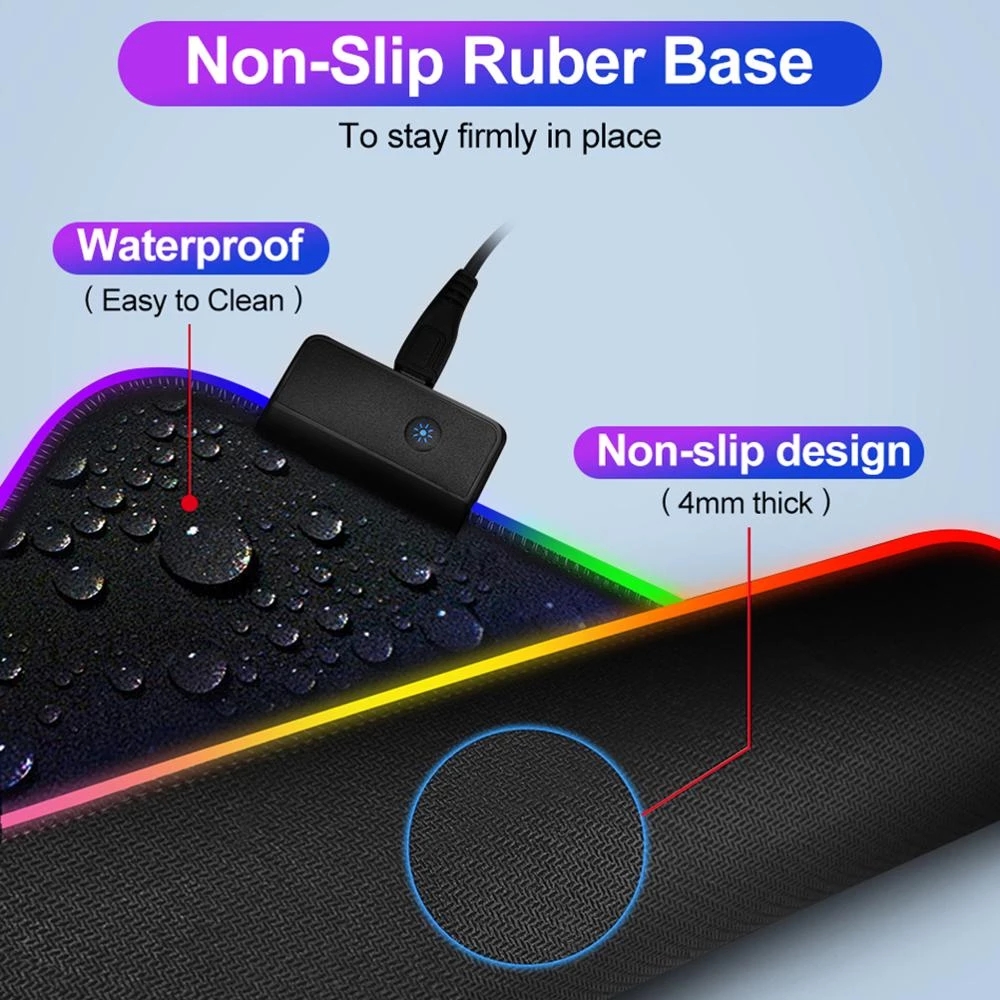 Игровой коврик для мыши RGB со – обзор и цена Laptop Accessories Rgb