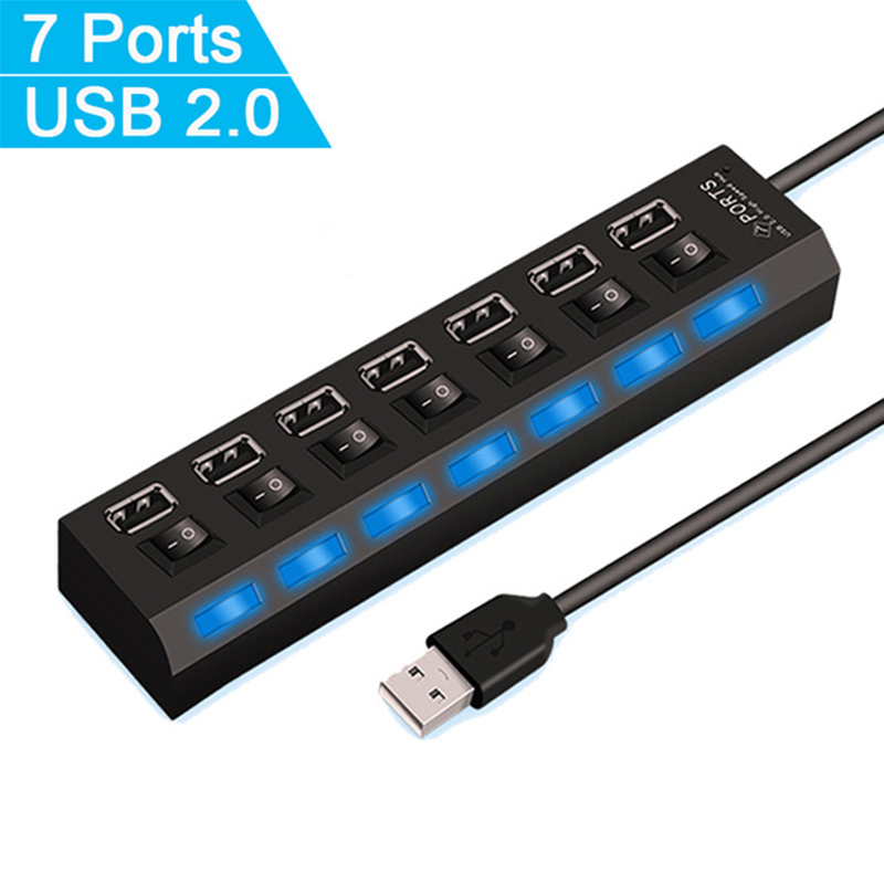 USB-хаб 2.0, высокоскоростной  – обзор и цена Laptop Accessories Hub